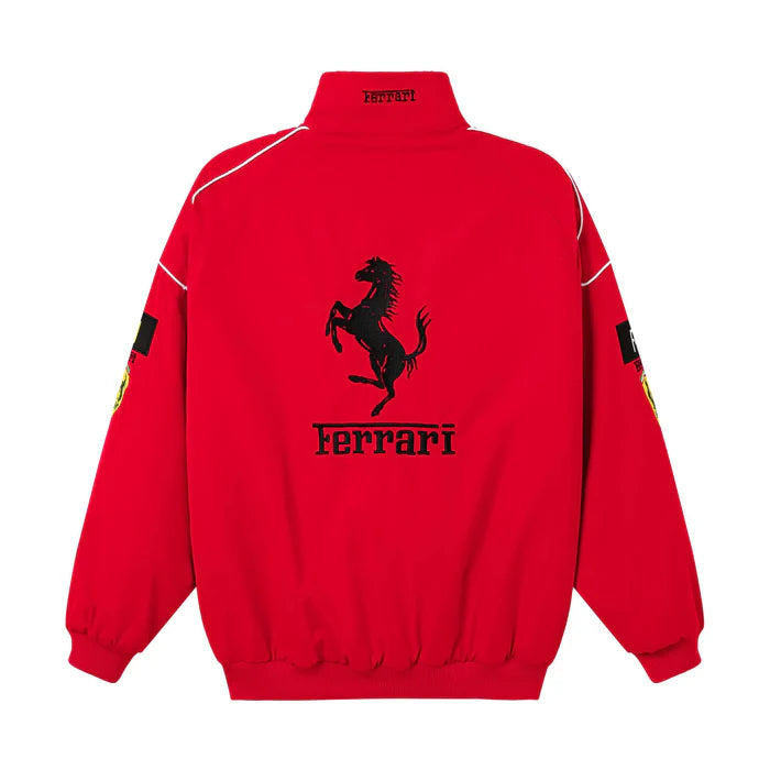 Ferrari Vintage Racing Jacket Red