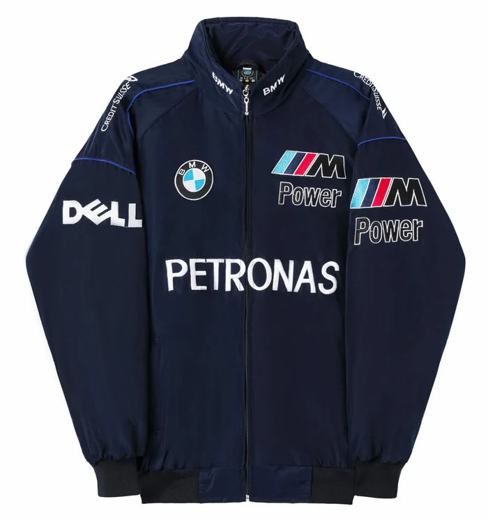 BMW Vintage Racing Jacket Blue