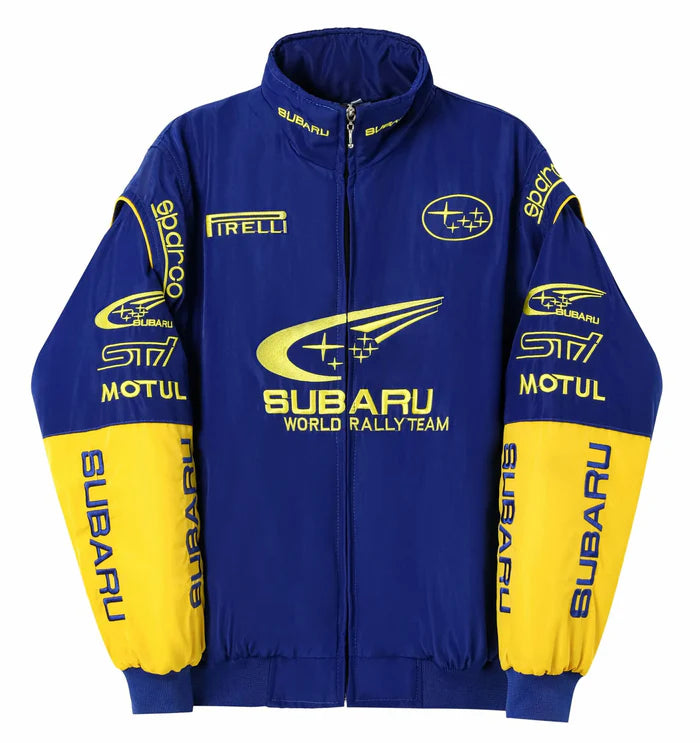Subaru Vintage Racing Jacket Blue