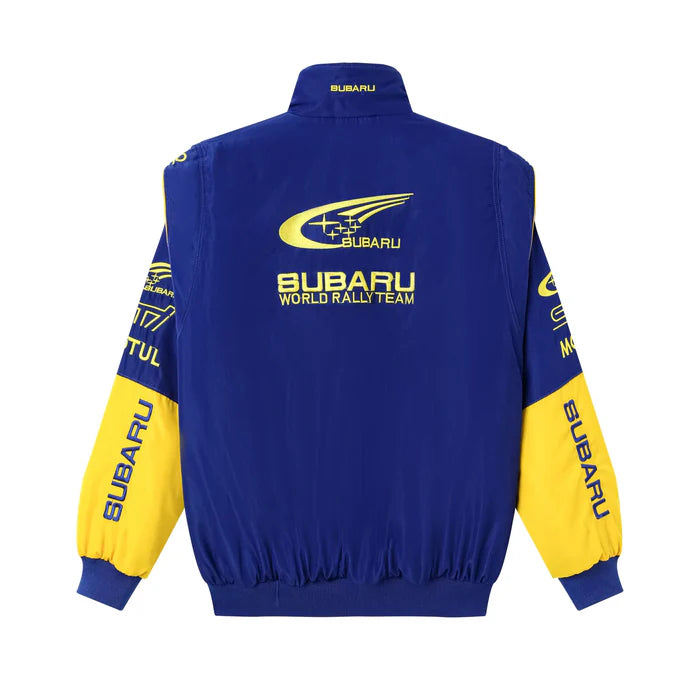 Subaru Vintage Racing Jacket Blue