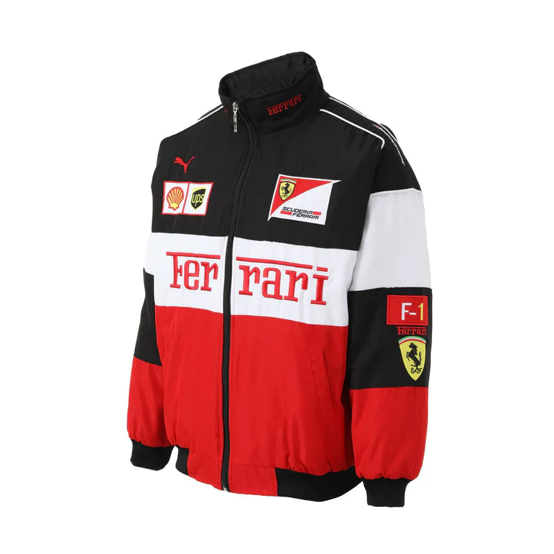 Ferrari Vintage Racing Jacket White