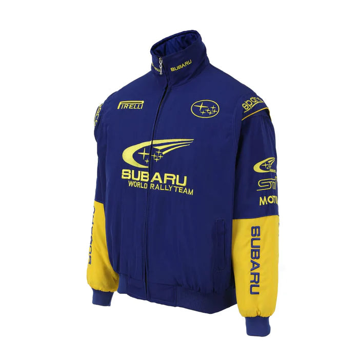 Subaru Vintage Racing Jacket Blue