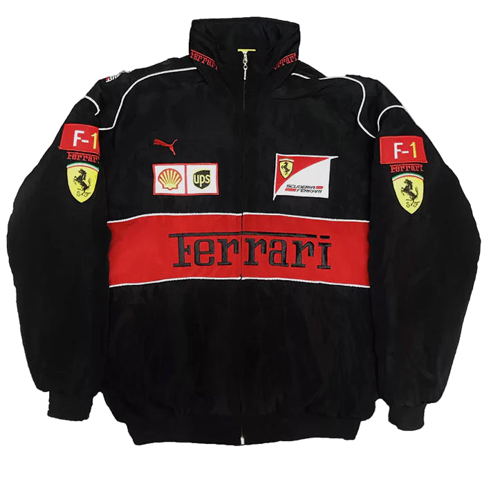 Imported Ferrari Vintage Jacket Black