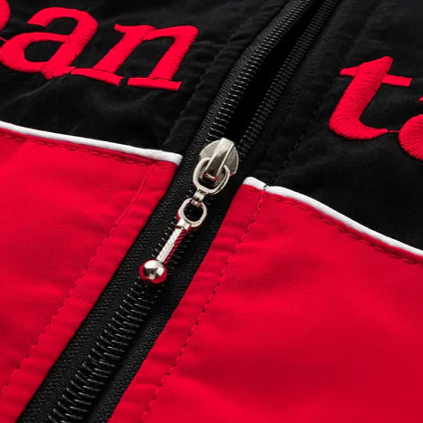 Mercedes Vintage Racing Jacket Red & Black