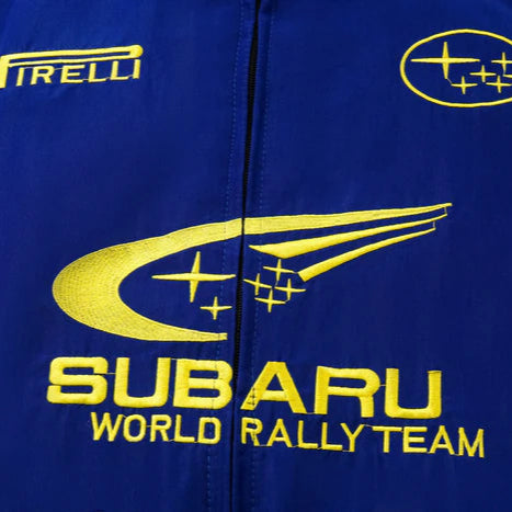 Subaru Vintage Racing Jacket Blue