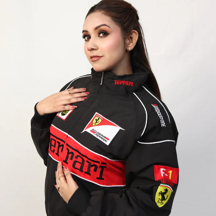 Imported Ferrari Vintage Jacket Black