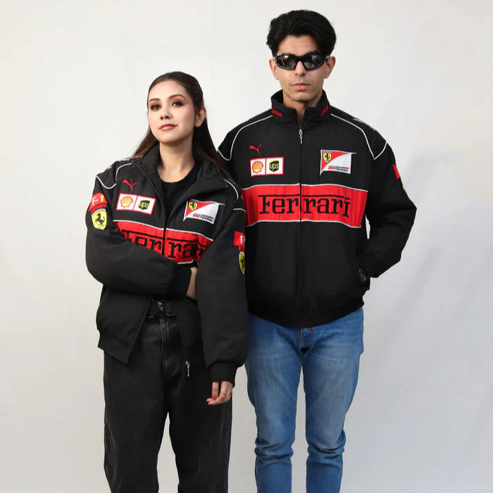 Imported Ferrari Vintage Jacket Black