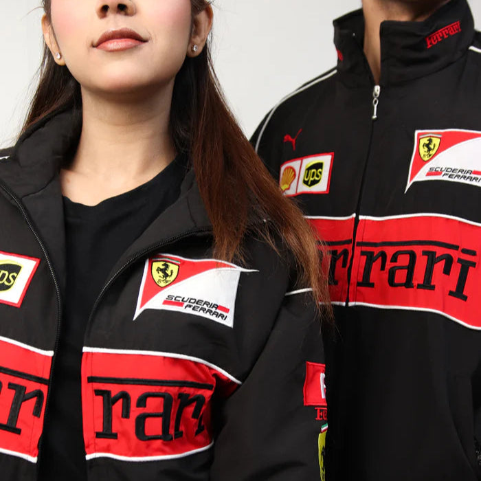 Imported Ferrari Vintage Jacket Black