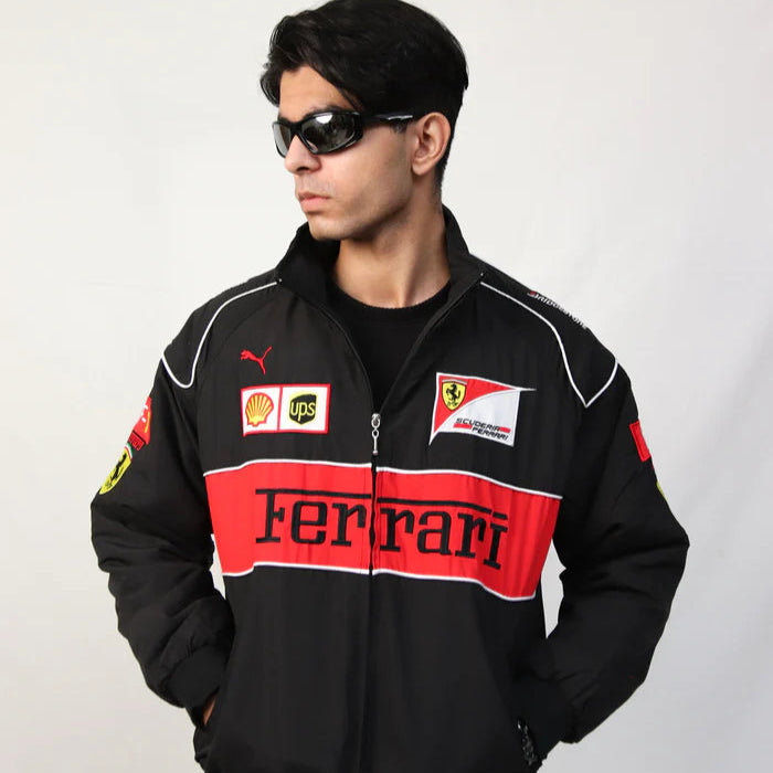 Imported Ferrari Vintage Jacket Black