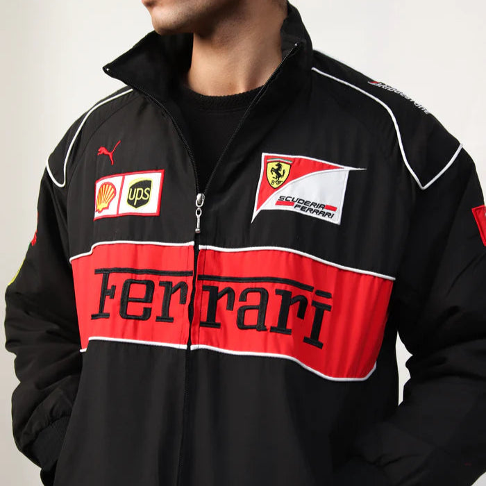 Imported Ferrari Vintage Jacket Black