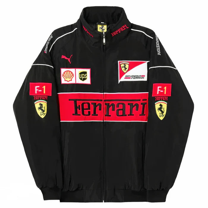 Ferrari Vintage Racing Jacket Black